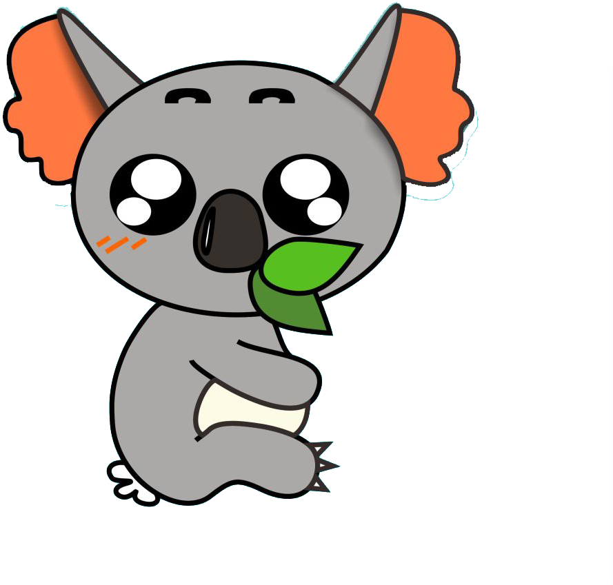 Koala Drawing Cartoon - Dibujar Un Koala Animado (1024x1041), Png Download