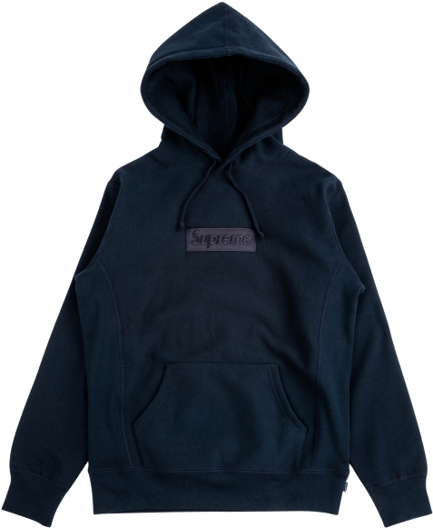 Supreme Box Logo Hooded Sweatshirt Fw14 - Bbb Classic Hoodie (1000x600), Png Download