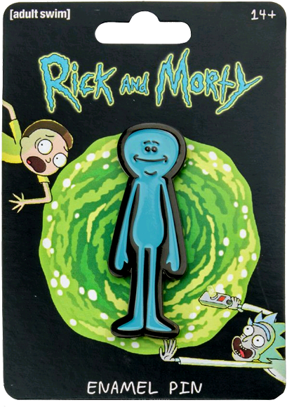 Rick And Morty - Pickle Rick Enamel Pin (600x600), Png Download