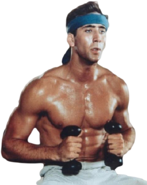 Nicolas Cage Png - Boy In Blue (1986) (477x599), Png Download