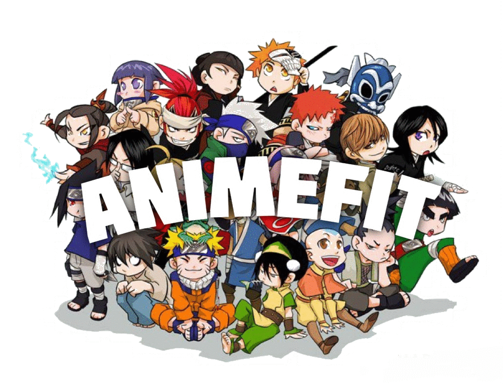 Animefit - Naruto All Characters Chibi (1000x774), Png Download