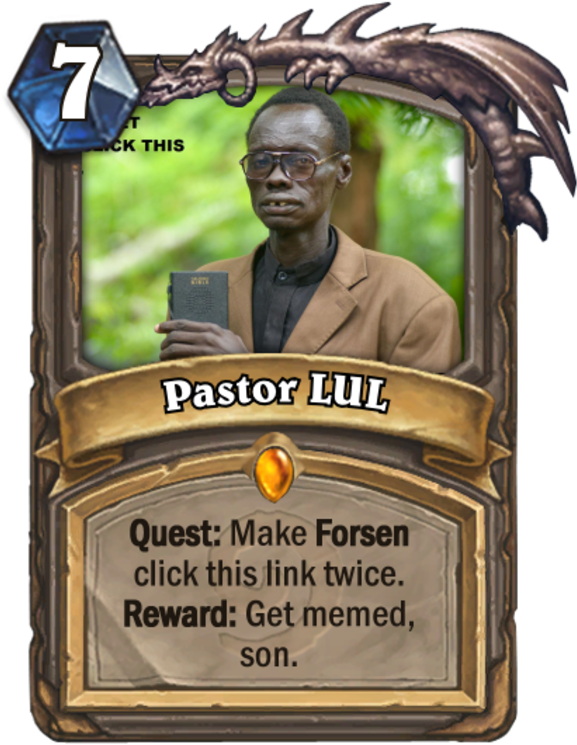 Totalbiscuitlul Meme Generator - Luna's Pocket Galaxy Hearthstone (600x774), Png Download