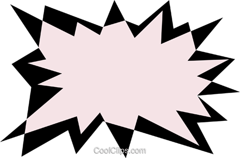 Word Balloon Royalty Free Vector Clip Art Illustration - Balão Para Escrever Png (480x315), Png Download