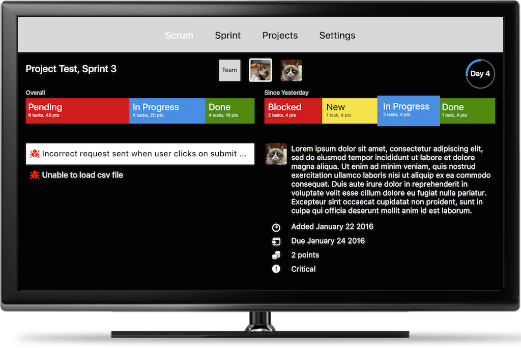 Led-backlit Lcd Display (1024x684), Png Download
