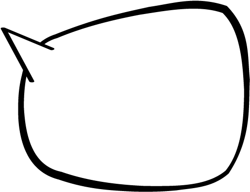 For A Large Collection Of Word And Thought Balloons - Clip Art (531x412), Png Download