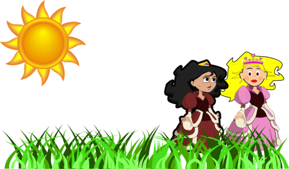 3drose Cartoon Sunshine Snowflake Ornament Sunflower - Pretty Princess Beach Towel (582x340), Png Download