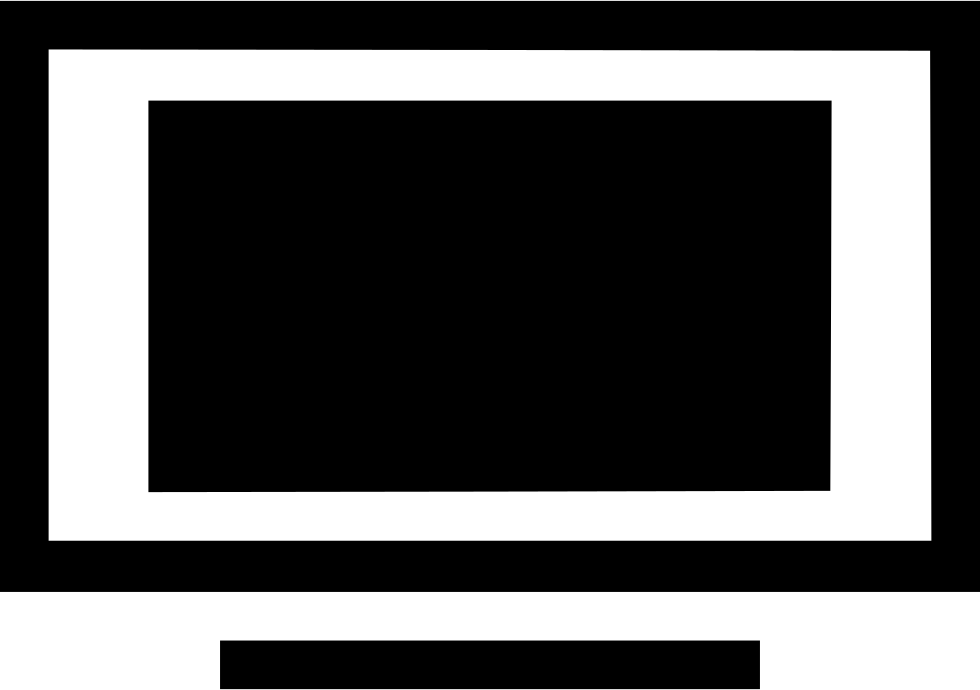 Png File - Television (980x690), Png Download