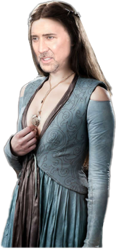 Gameofthrones Nicholascage Ftestickers Freetoedit - Game Of Thrones Sewing Patterns (240x513), Png Download