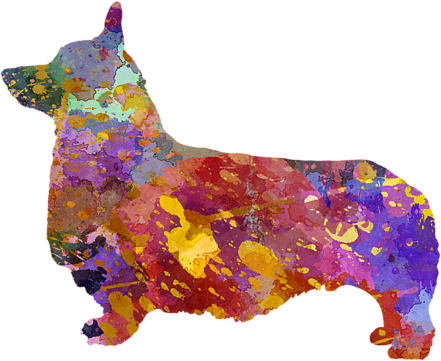 Click And Drag To Re-position The Image, If Desired - Zazzle Pembroke Welsh Corgi 01 In Watercolor 2 Ipad (600x480), Png Download