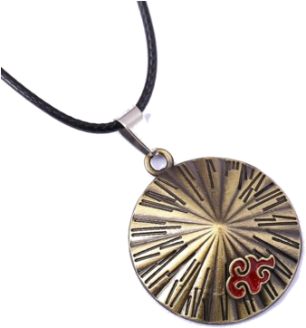 Naruto Akatsuki Metal Alloy Necklace - Colar Da Amizade Naruto (390x390), Png Download
