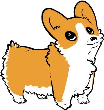 Welsh - Corgi Clip Art Png (550x400), Png Download