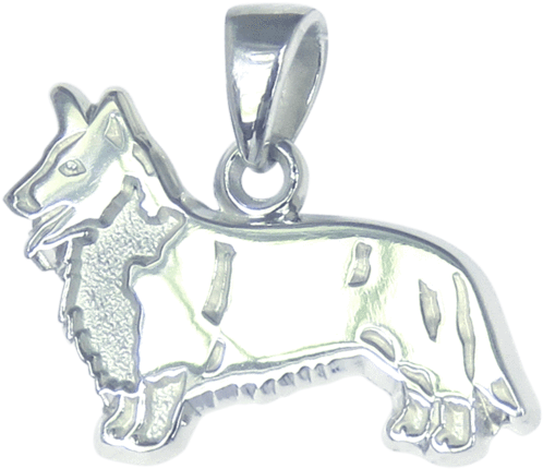 Cardigan Welsh Corgi Pendant - Locket (600x561), Png Download