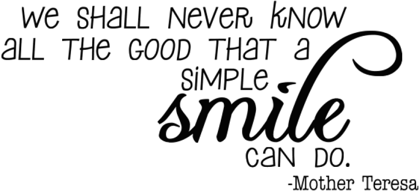 A Smile Quotes Tumblr Images Wallpapers Pics Pictures - Transparent Smile Quotes Png (639x344), Png Download