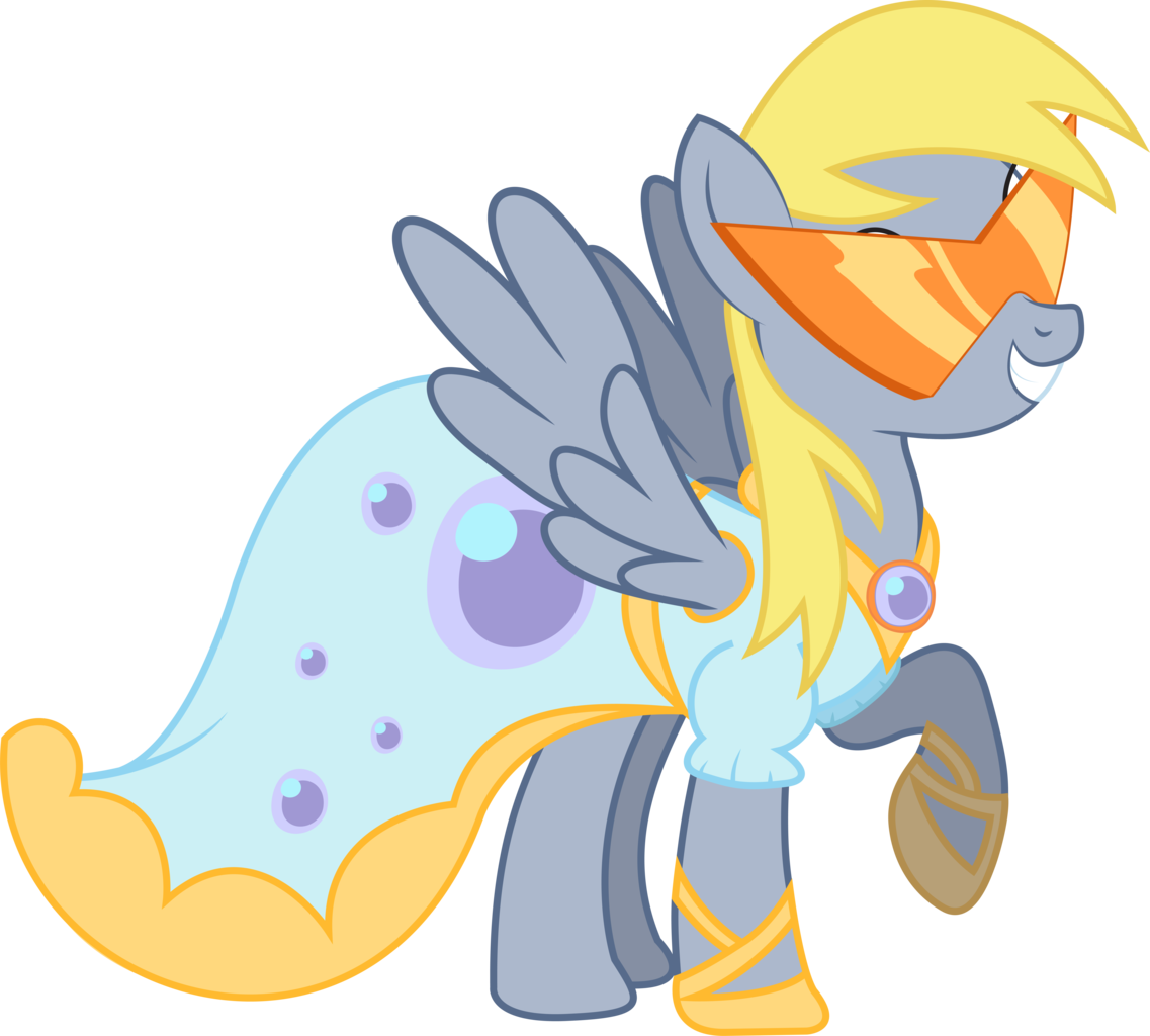 Absurd Res, Artist - My Little Pony Derpy Dress (1137x1024), Png Download