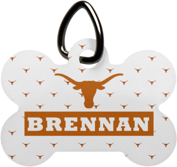 Un5771 Dog Bone Pet Tag - Label (580x580), Png Download