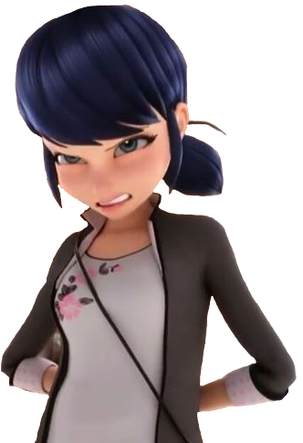 Mario Hat Png - Marinette Angry (564x494), Png Download