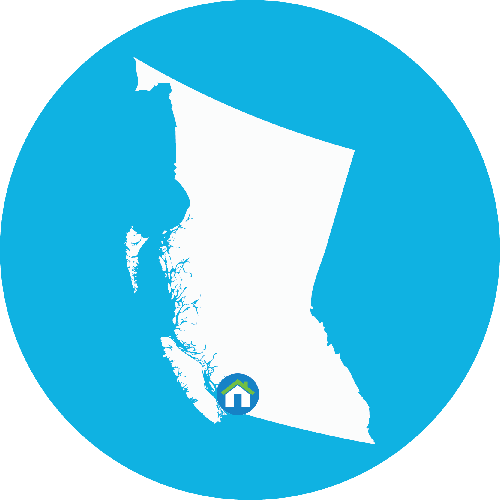 Vancouver - Twitter Material Design Icon (1667x1667), Png Download