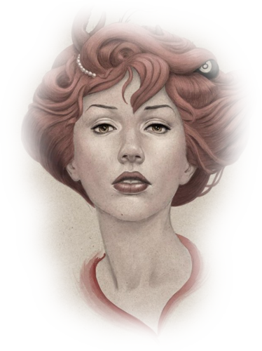 Female Face Pictures, Png Look, Women Silhouettes - Visual Arts (374x500), Png Download