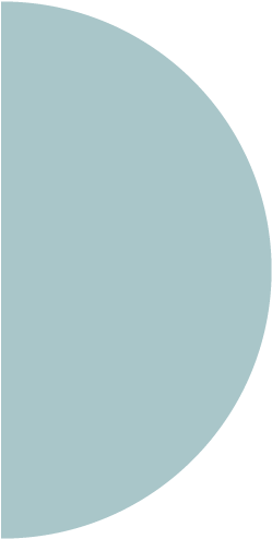 Blue Semi-circle - Circle (456x500), Png Download