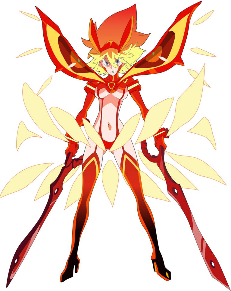 Ryuko Matoi Vs Gurren Lagann - Ryuko Matoi Ultimate Form (787x1014), Png Download
