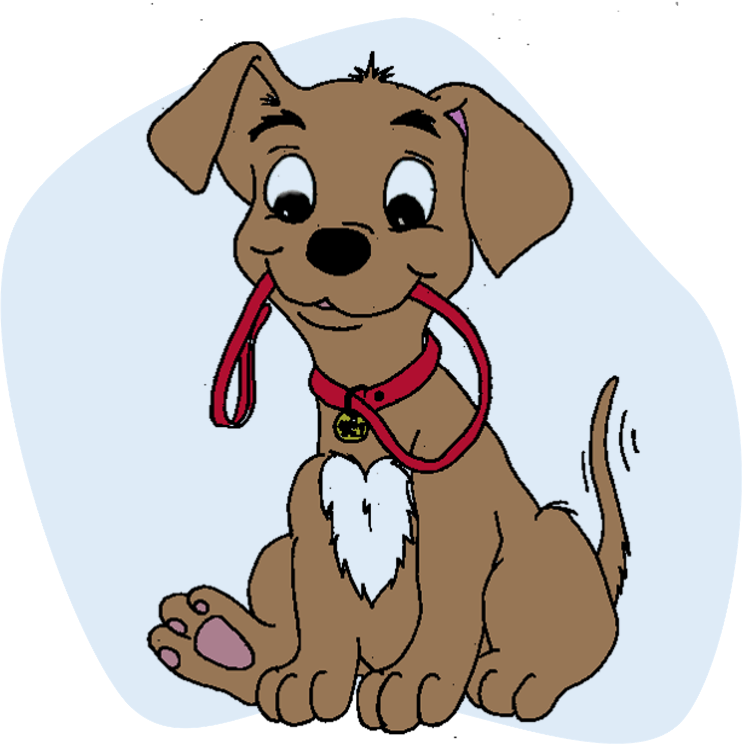 Free Word Cliparts Dogs Download Clip Art - Dog (1456x1600), Png Download