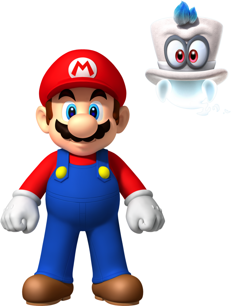 Mario And By Banjo - Super Mario Bros (1024x1311), Png Download