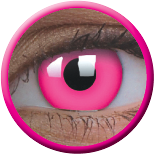 Glow Pink - Contact Lenses (366x366), Png Download