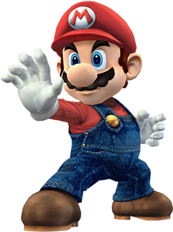 Mario Smash 4 Png - Super Smash Bros Brawl Mario Png (485x485), Png Download