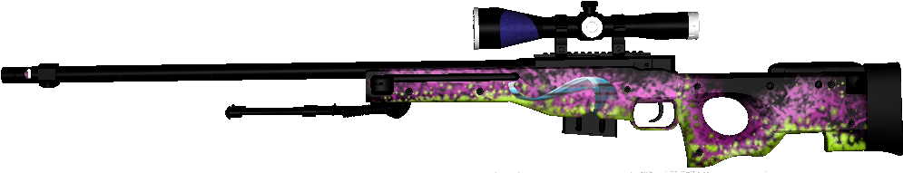 Awp Purple Rainss - Weapon (1024x1024), Png Download