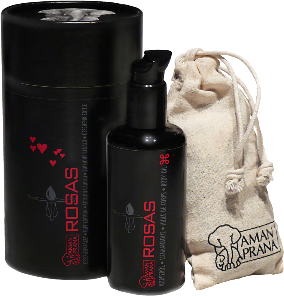 Download Amanprana Organic Body Oil And Massage Oil - Limited Gift Edition Amanprana Rosas! (1020x1080), Png Download