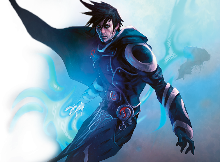 Jace Beleren Planeswalkers Magic The Gathering - Magic The Gathering Jace Art (1000x555), Png Download