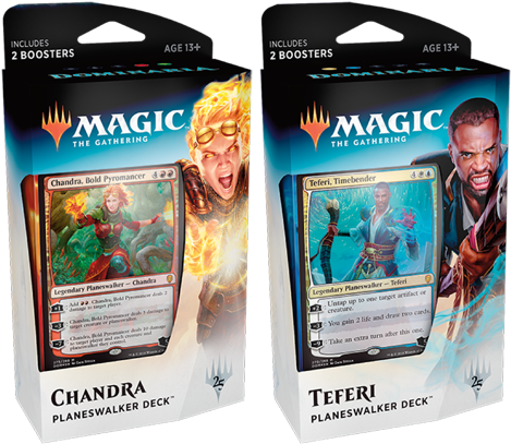 Chandra Planeswalker Deck Dominaria (500x436), Png Download