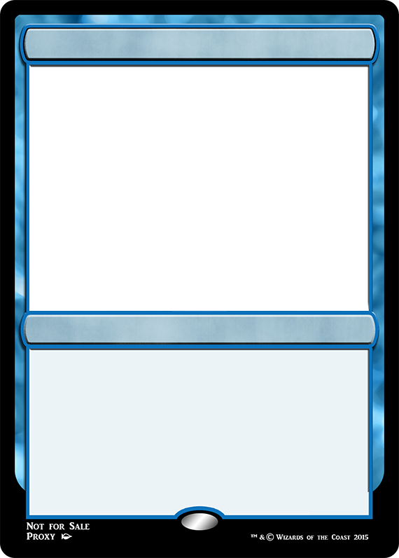 Mtg M15 Blue Spell Fame - Legend Of Ravaging Dynasties Silver (570x797), Png Download