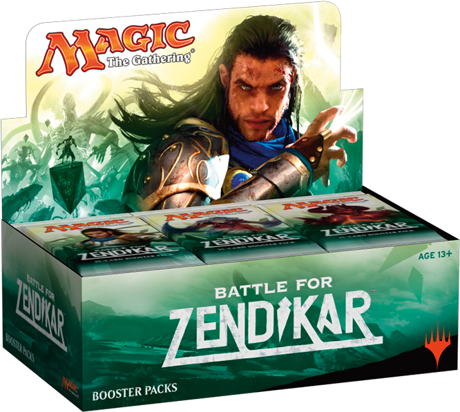 Magic The Gathering - Battle For Zendikar Box (750x681), Png Download