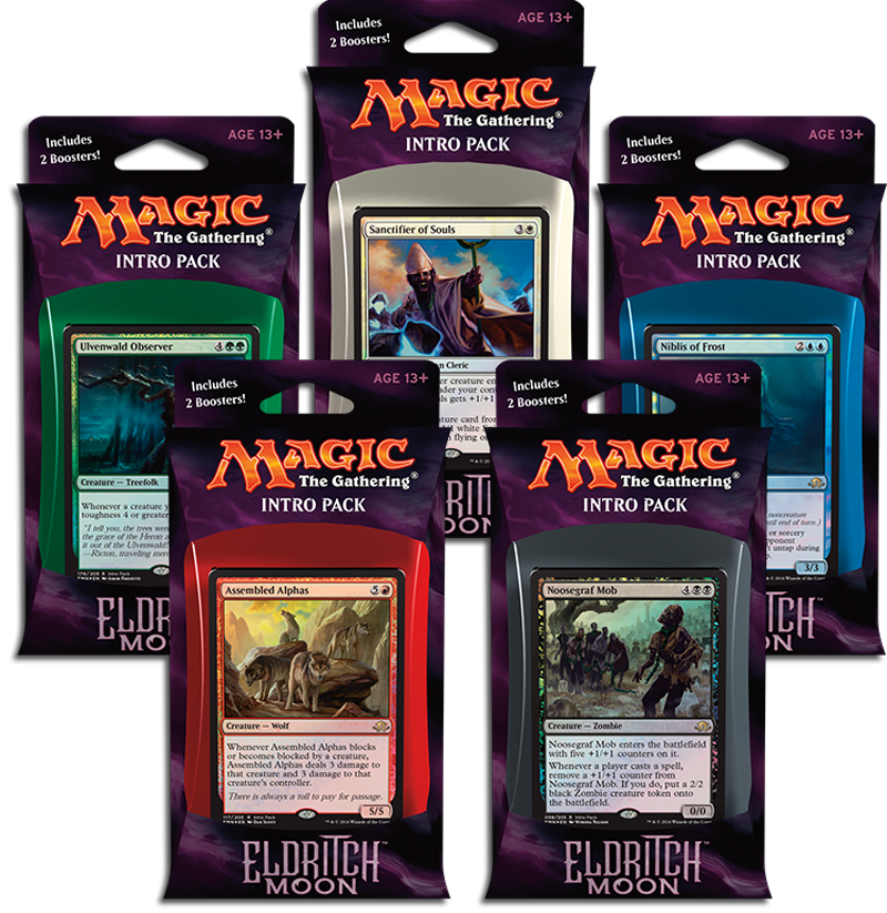Eldritch Moon Intro Decks (750x772), Png Download