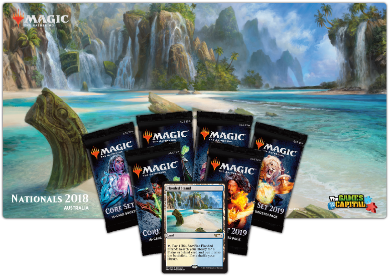 Promos - Mtg Nationals 2018 Playmat (800x572), Png Download
