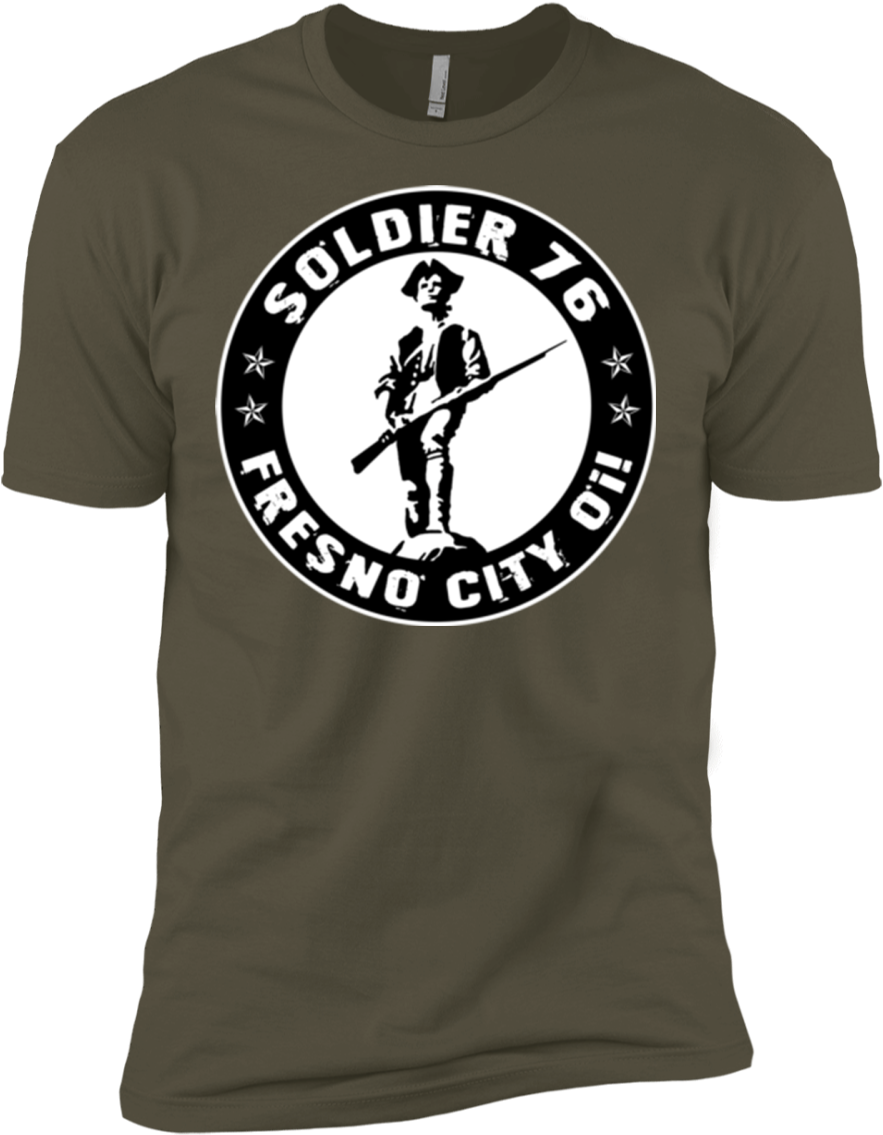 Soldier 76 Fresno City Oi Unisex T-shirt - Original Minute Man Shower Curtain (1155x1155), Png Download