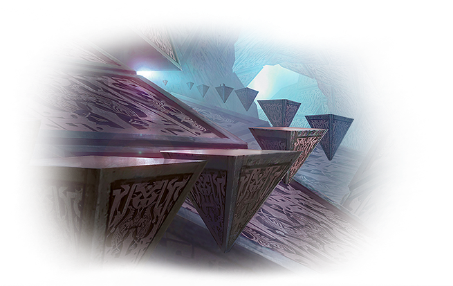Planes - Magic The Gathering Eldrazi Temple (foil) - Rise (829x420), Png Download