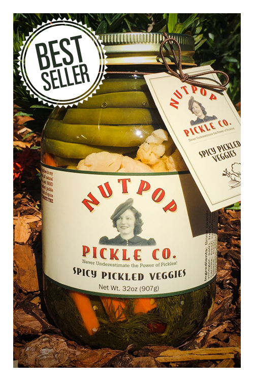 Spicy Pickled Veggies (500x750), Png Download