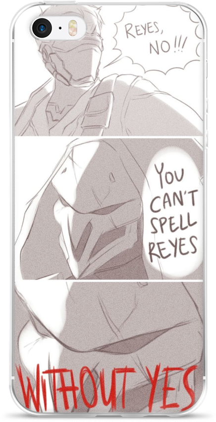 Reaper And Soldier 76 Funny Comic - Overwatch (1000x1000), Png Download