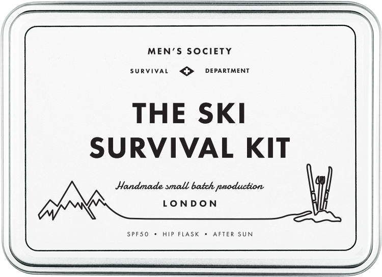 Men's Society Ski Survival Kit (1108x1108), Png Download
