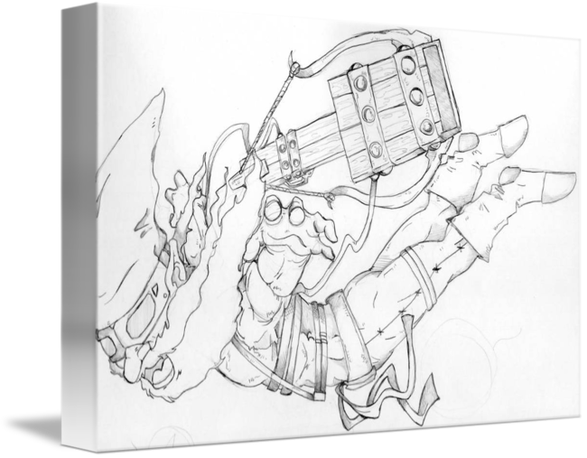 Gnome Wars By Richard Laidlaw Download - Download (650x507), Png Download