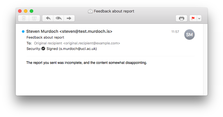 Original Email Shown By Apple Mail - Website Doesn T Exist (770x414), Png Download