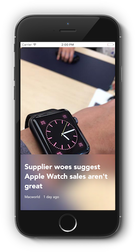 Blur-overlay - Apple Watch (300x560), Png Download