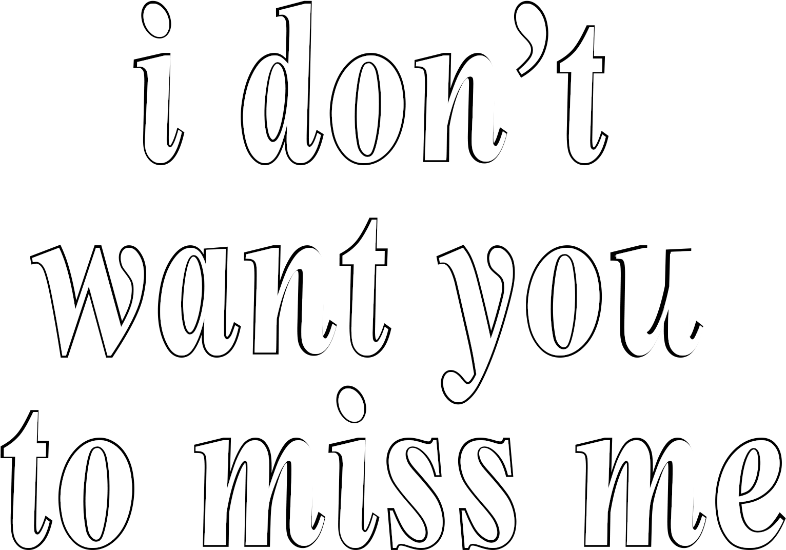 July - Dont Don T Miss Me (1678x1284), Png Download