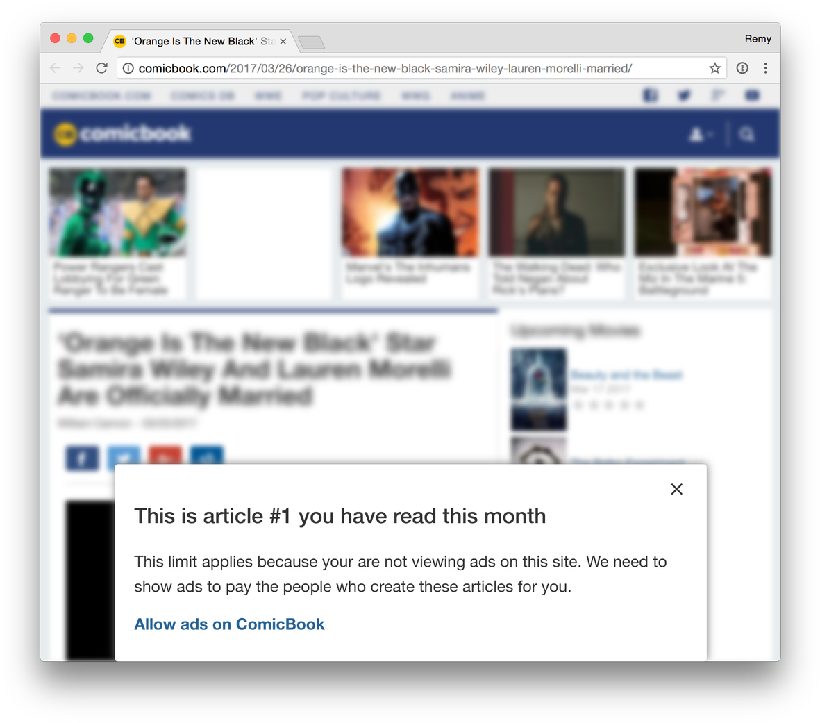 Web Page That Shows An Overlay That Says You Can Only - Web Page (1200x1054), Png Download
