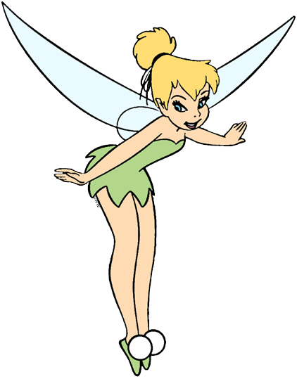 Tinker Bell (422x539), Png Download