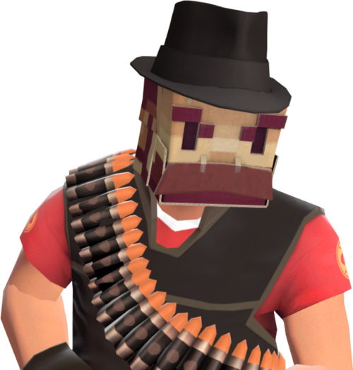 Team Fortress 2 Mine - Team Fortress 2 Notch Hat (500x524), Png Download