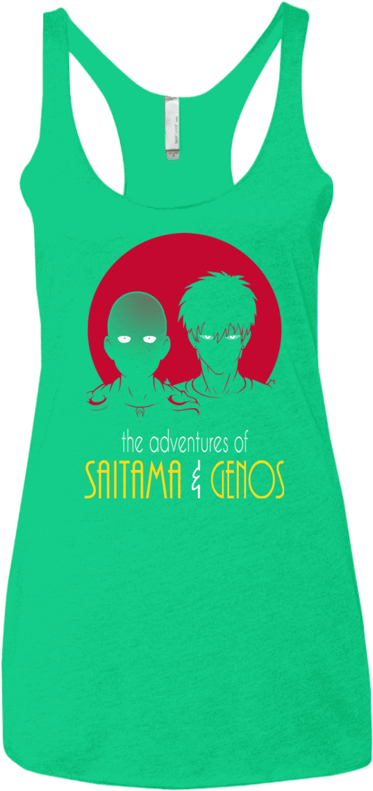 Adventures Of Saitama & Genos Women's Triblend Racerback - If I Can’t Bring My Dog I’m Not Going T-shirt, Tank (1155x1155), Png Download