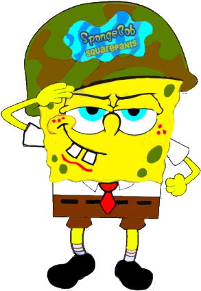Armyhdbob - Spongebob Squarepants (450x450), Png Download
